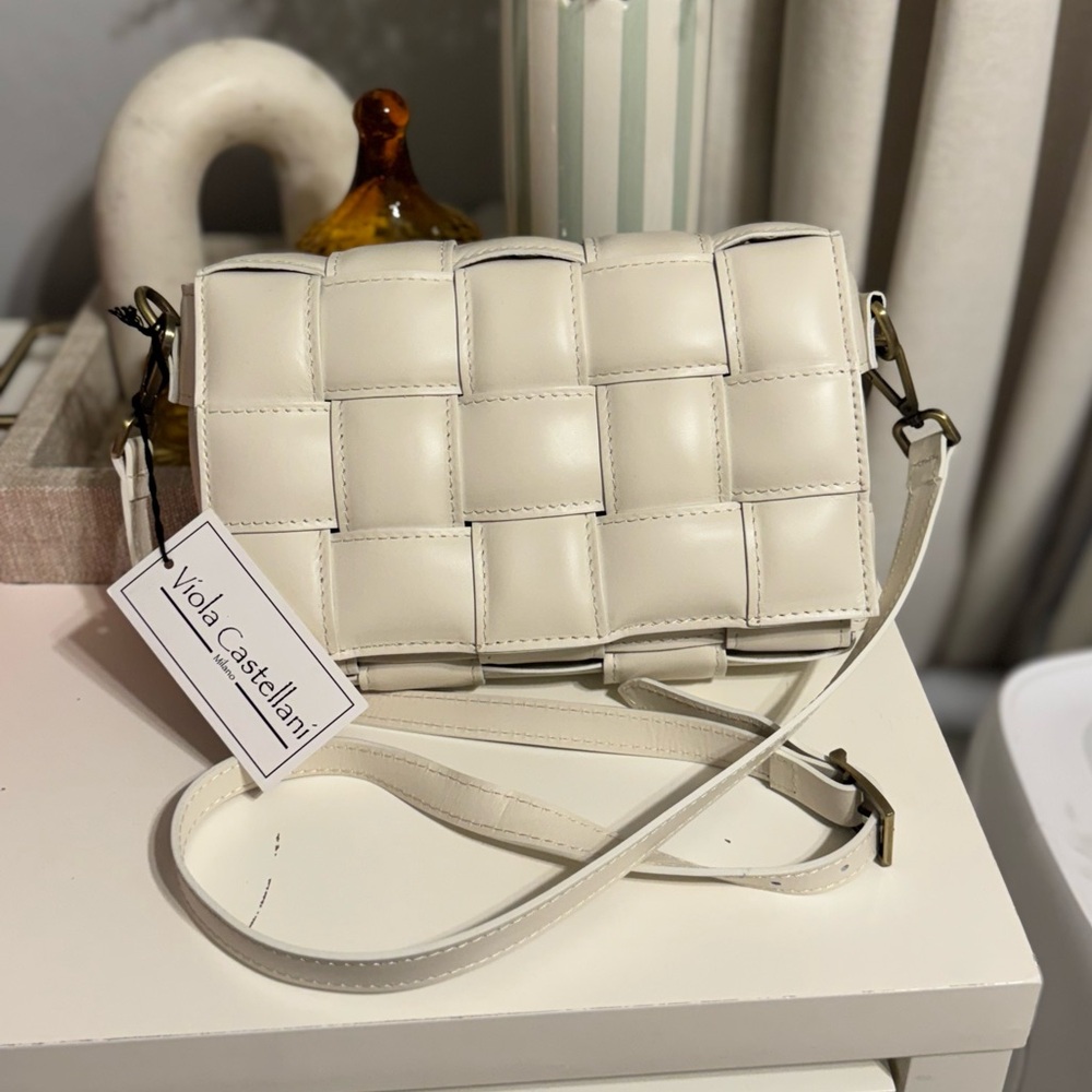 Viola Castellani Luxury Woven Leather Bag